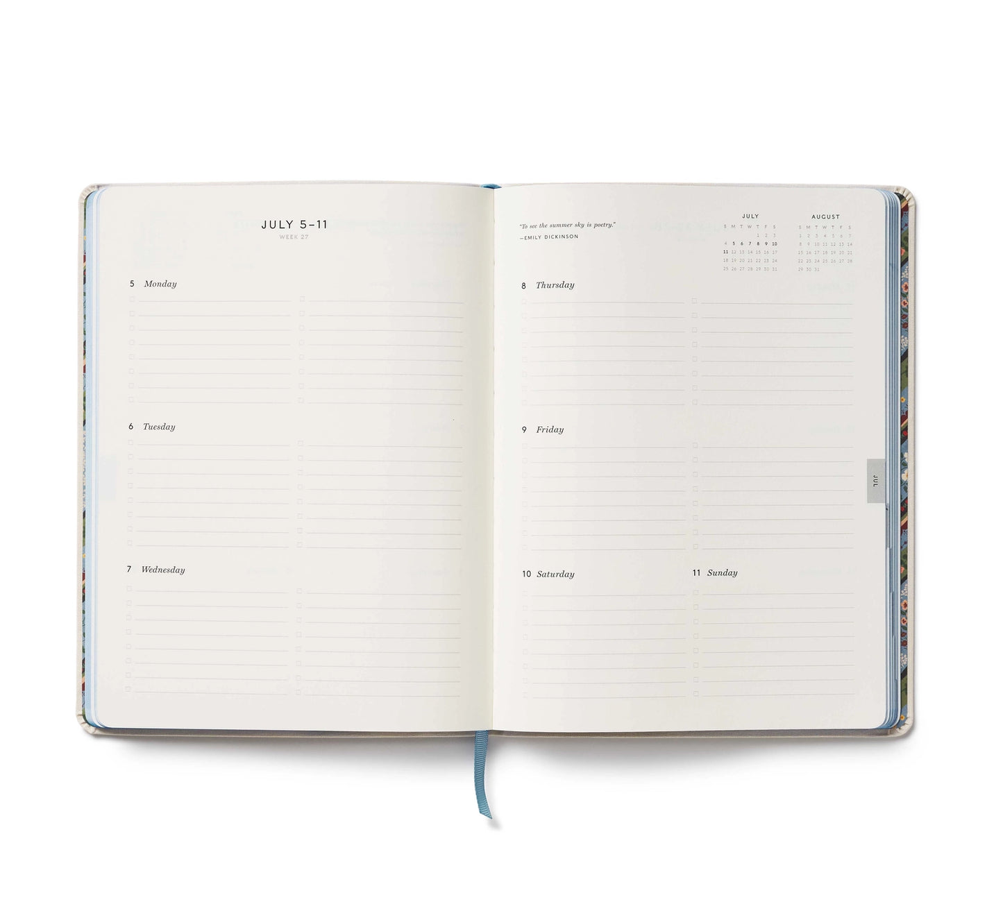 2027 Heritage Sampler 12-Month Bookbound Planner