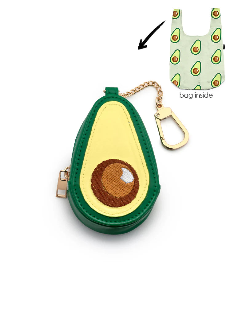 Avocado 2 in 1 Bag Charm + Shopper Bag