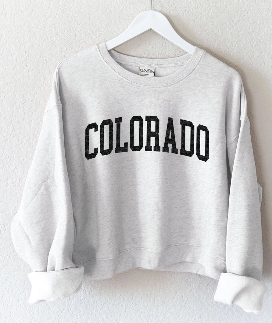 COLORADO Mid Sweatshirt, Heather Dust