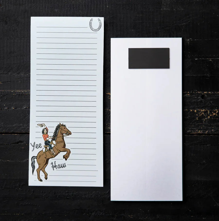 Cowgirl Notepad