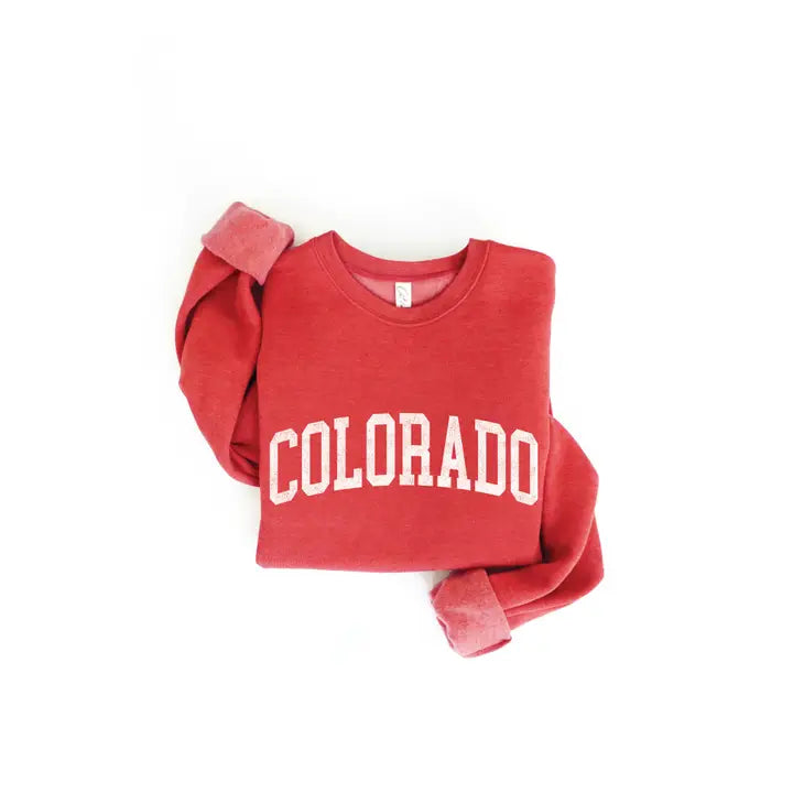 Colorado Sweatshirt, Cranberry