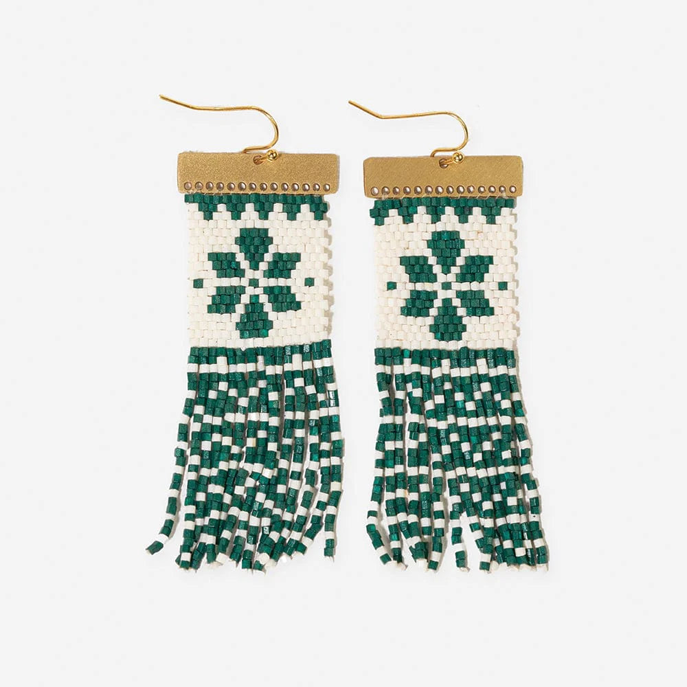 Lauren Holiday Beaded Earring