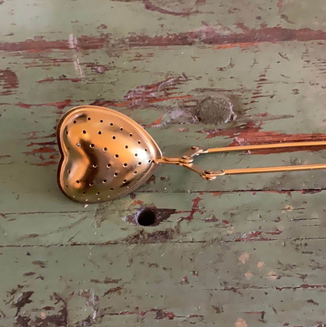 Heart Shaped Loose Tea Strainer