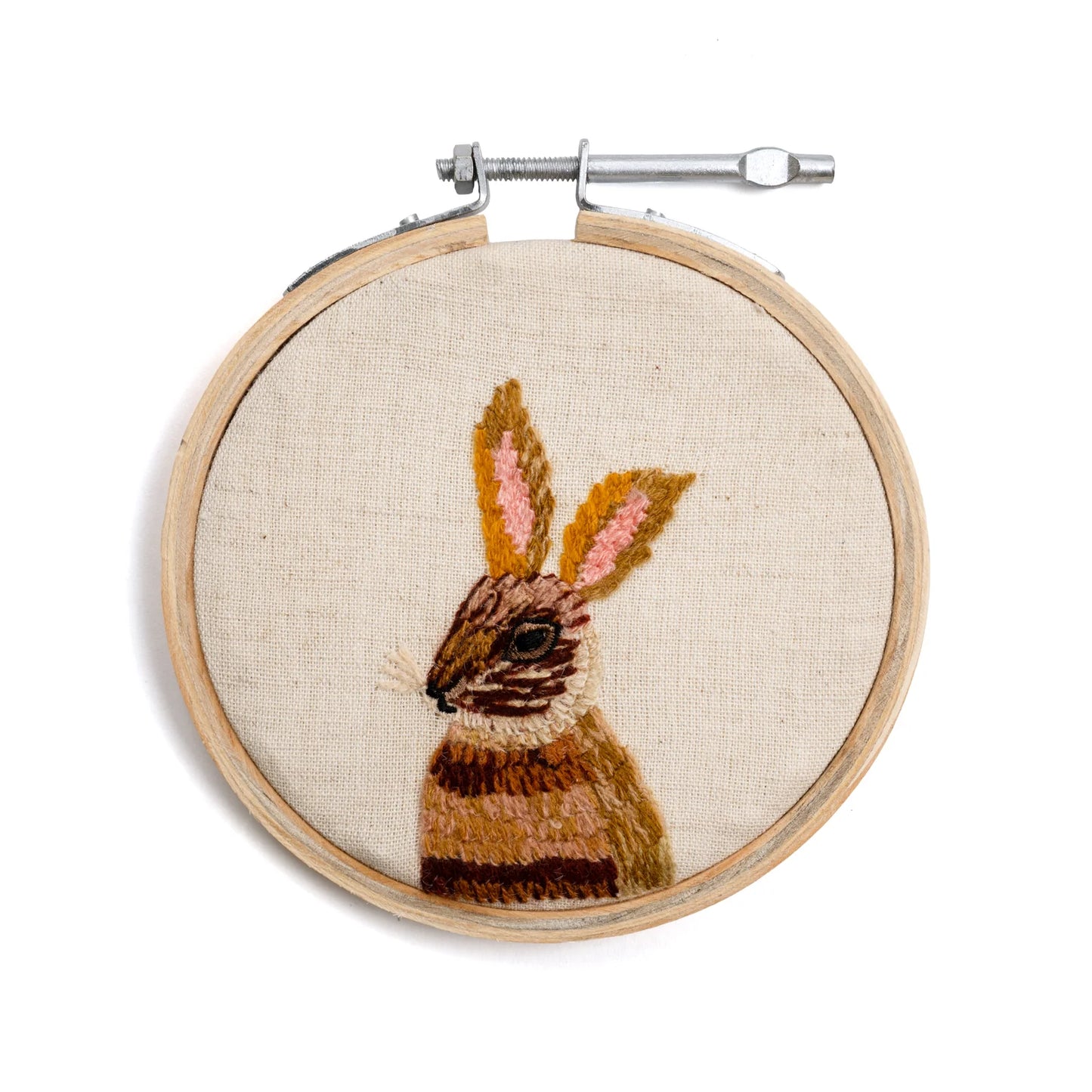 Small Animal Embroidery Hoops, 4"