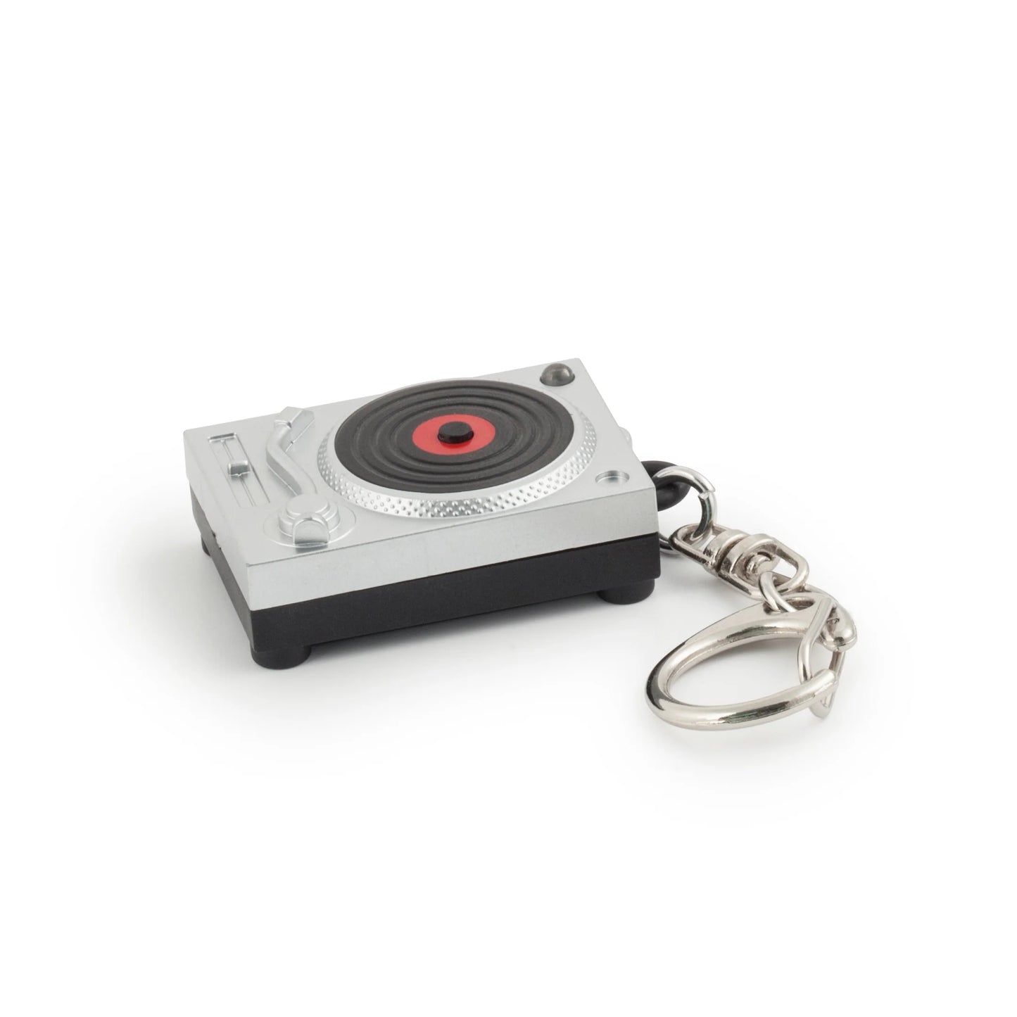 Turntable LED & Sound Keychain
