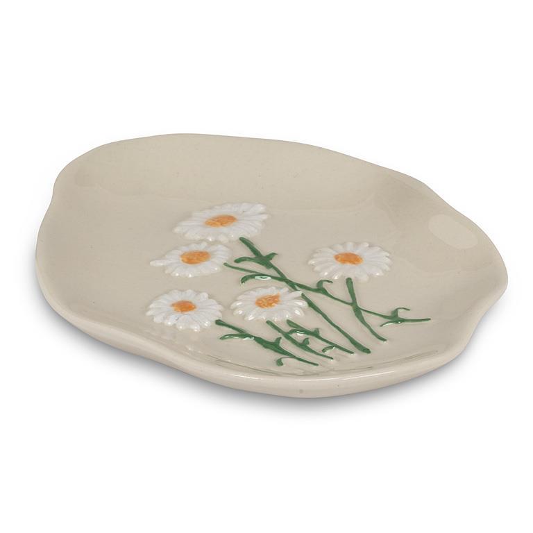 White Flower Organic Dish