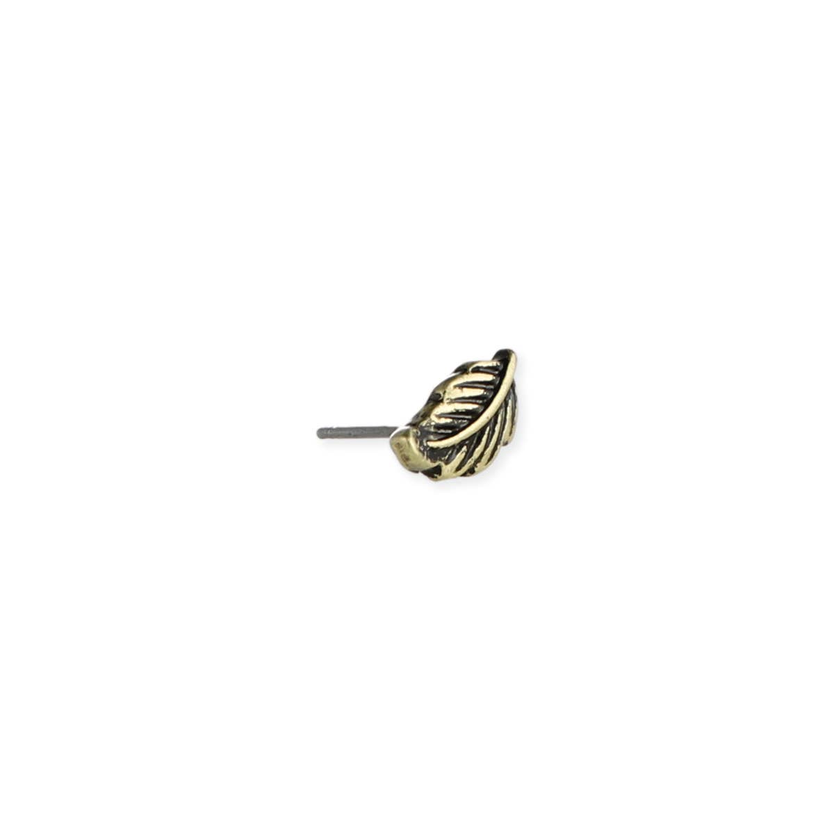 Book Lovers Gold Leaf Post Earrings