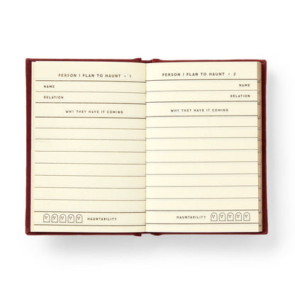 People I Plan To Haunt Tiny Diary