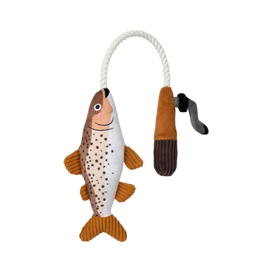 ON THE LINE PLUSH DOG TOY