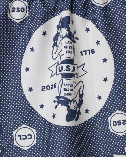 USA Cowgirl Tea Towel