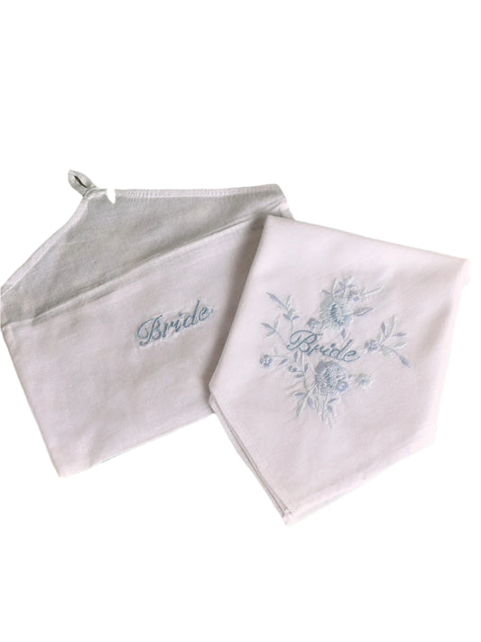 Embroidered Envelope Hankie