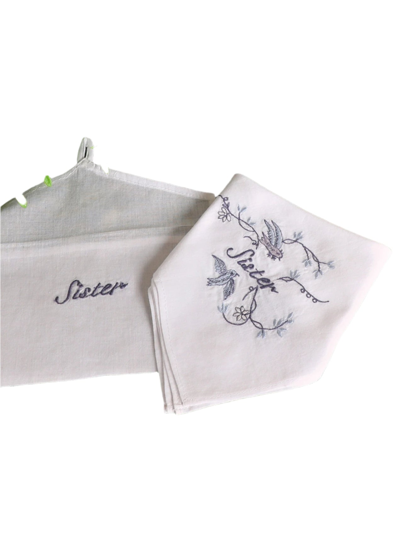 Embroidered Envelope Hankie