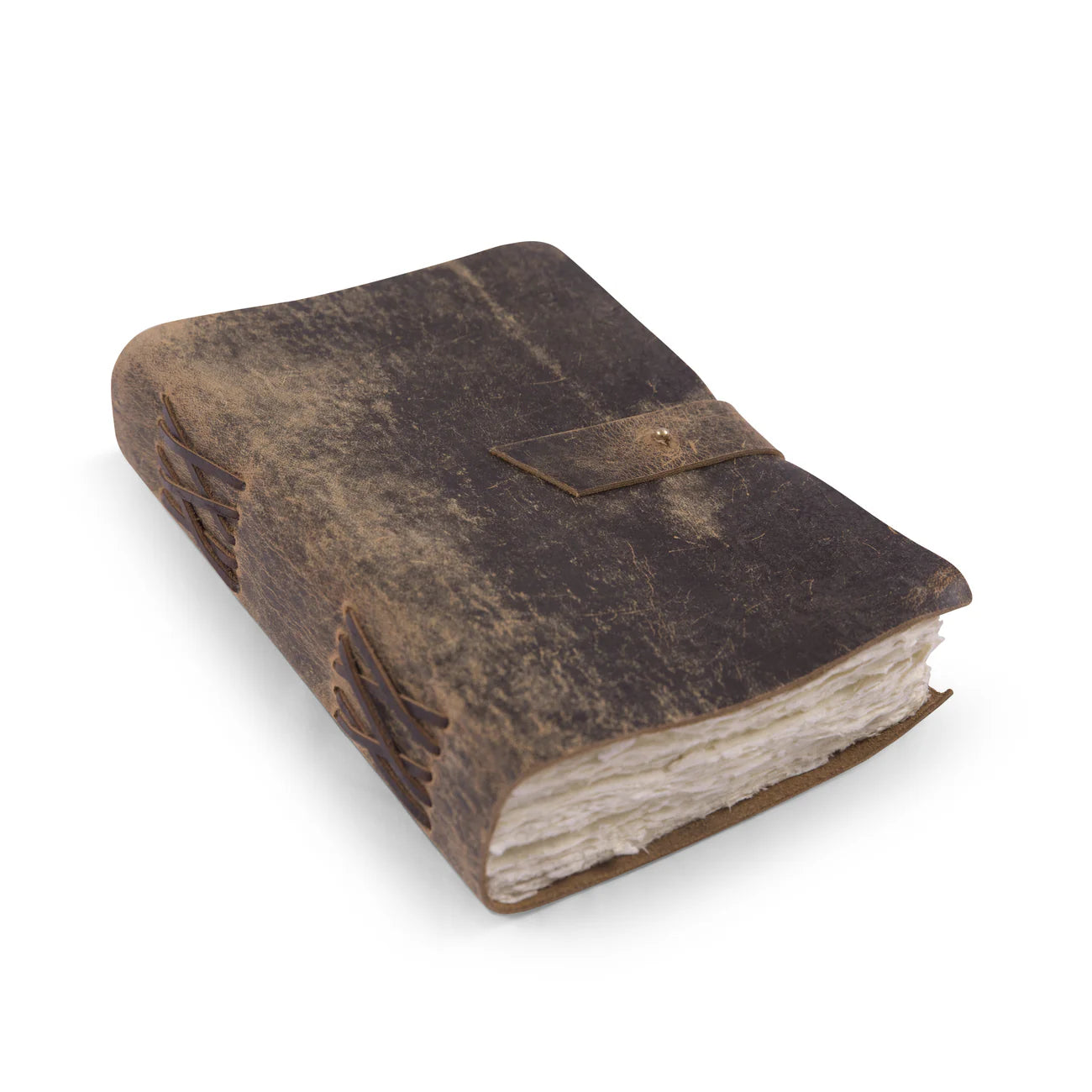 Scratched Brown Leather Journals