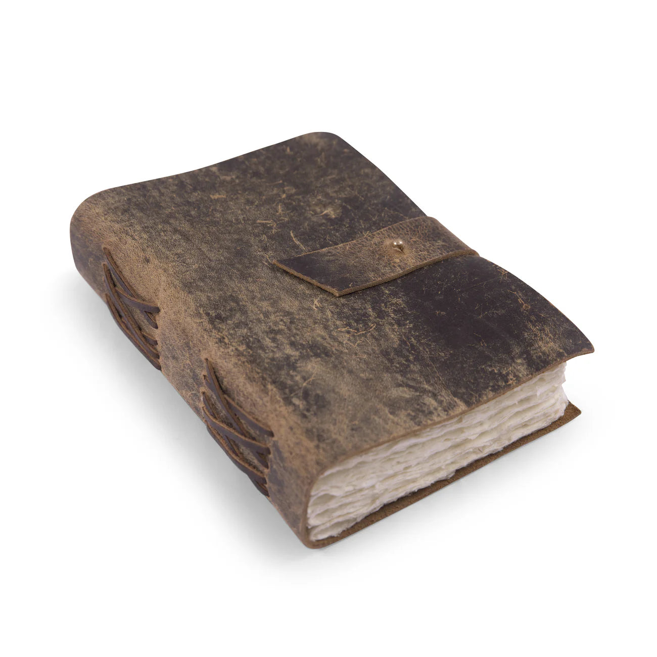 Scratched Brown Leather Journals