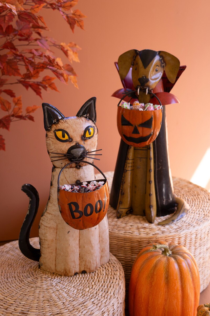 Halloween Cat & Dog