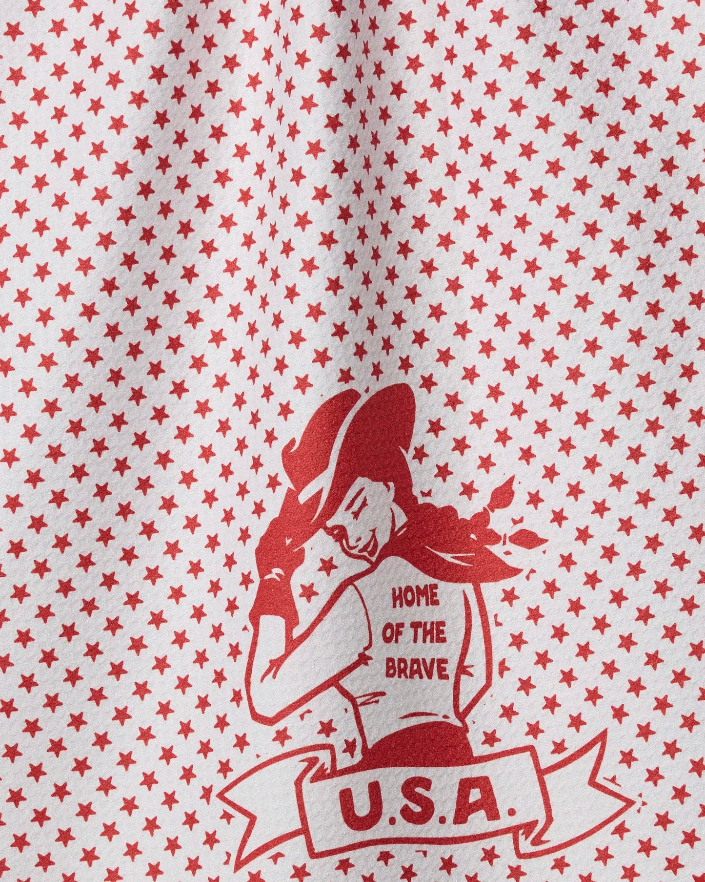 Star Cowgirl Tea Towel