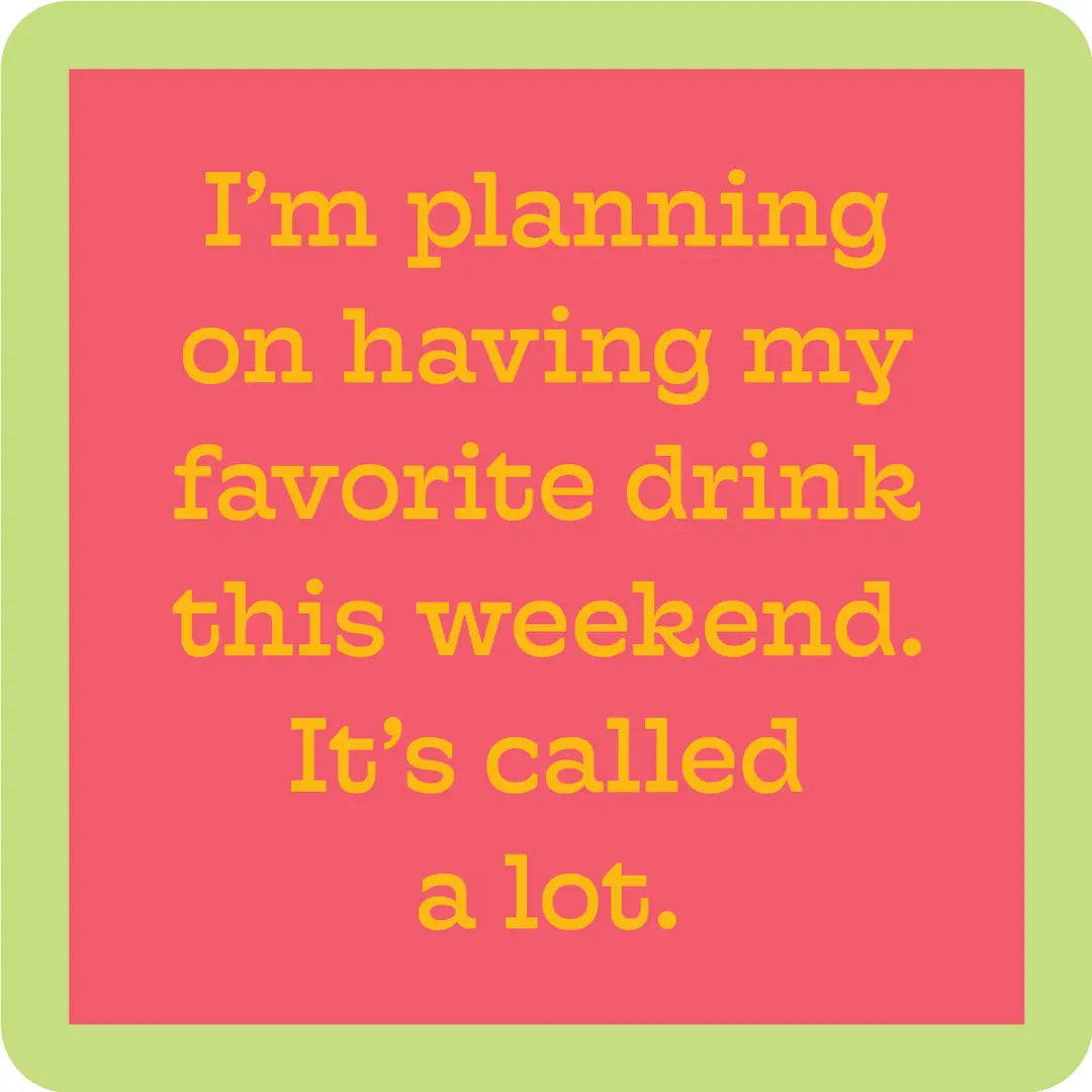 Drinks On Me Coasters