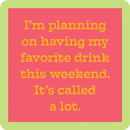 Drinks On Me Coasters