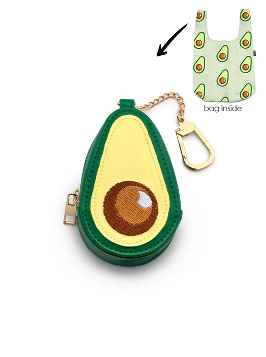 Avocado 2 in 1 Bag Charm + Shopper Bag