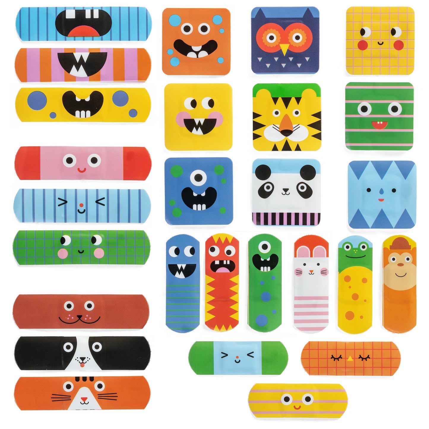 Ouchy Friends Adhesive Bandages