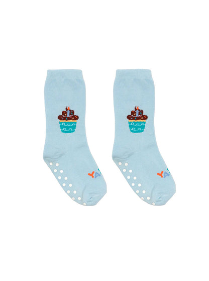 Cupcake Birthday 3D Kids Socks