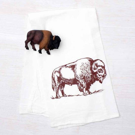 Bison Tea Towel