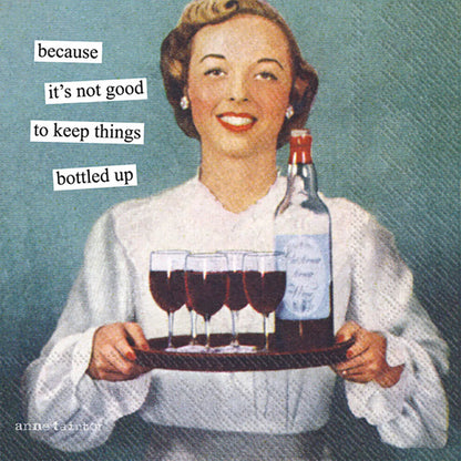 Humerous Paper Cocktail Napkins