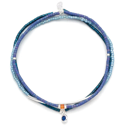 Tonal Chromacolor Miyuki Bracelet Trio