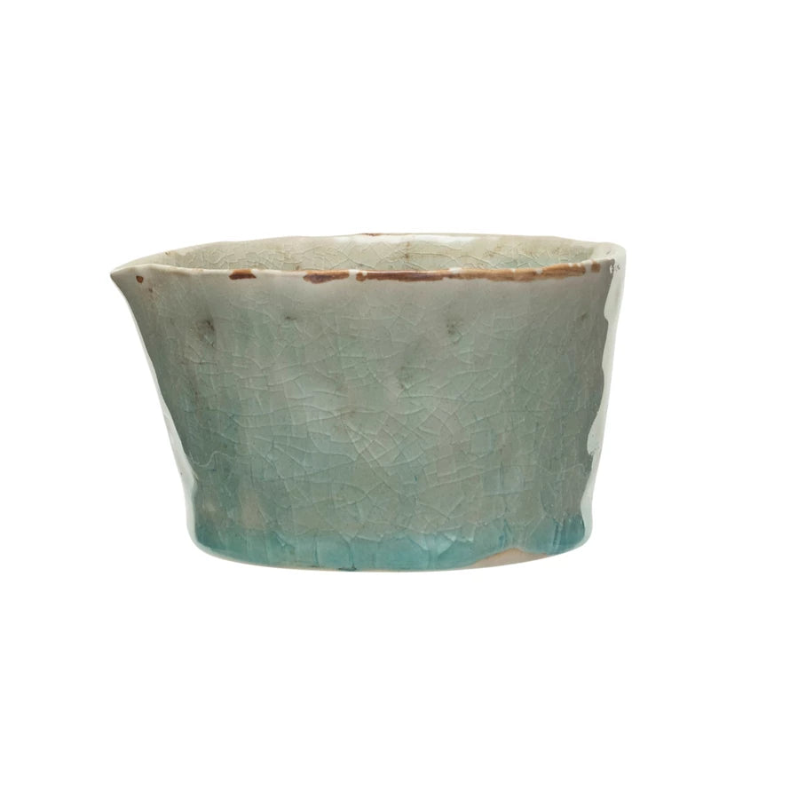 Stoneware Measuring Cups, Set of 4, 1, 1/2, 1/3, & 1/4 Cup