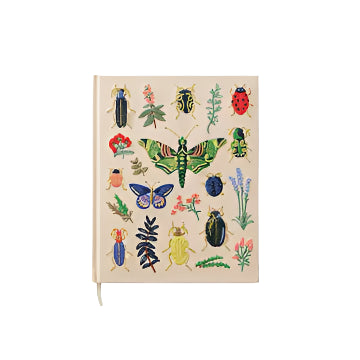 Embroidered Fabric Sketchbook (Multiple Designs)