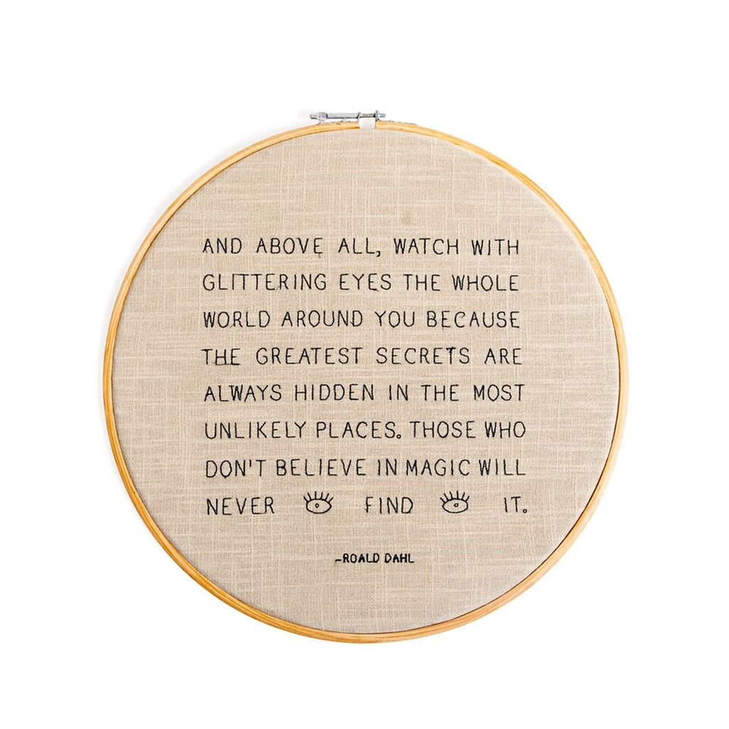 Embroidery Hoops (Multiple Designs)