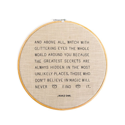 Embroidery Hoops (Multiple Designs)