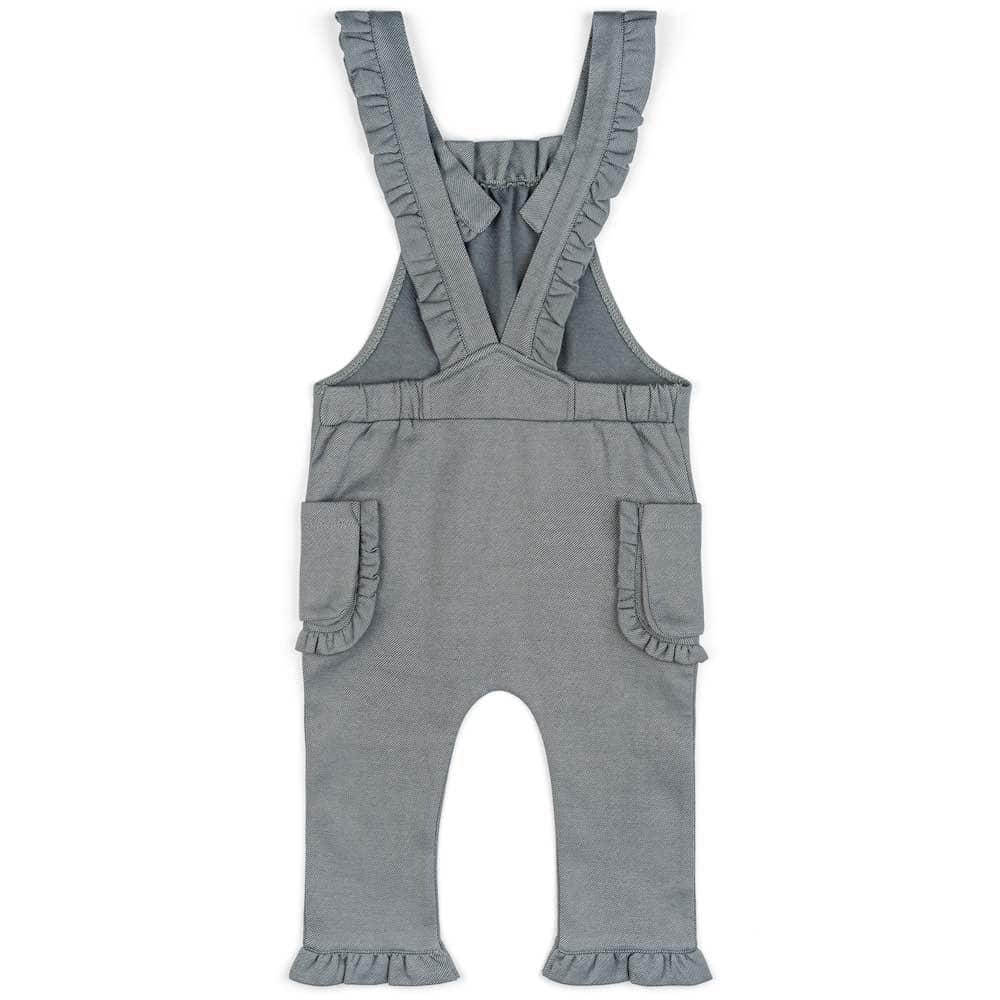 Organic Ruffle Overall (Multiple Colors)