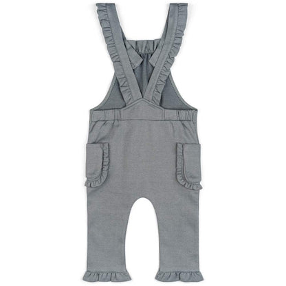 Organic Ruffle Overall (Multiple Colors)