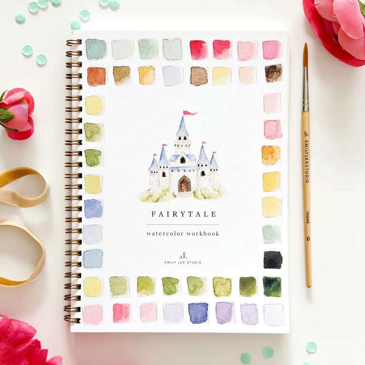 Fairytale Watercolor Workbook
