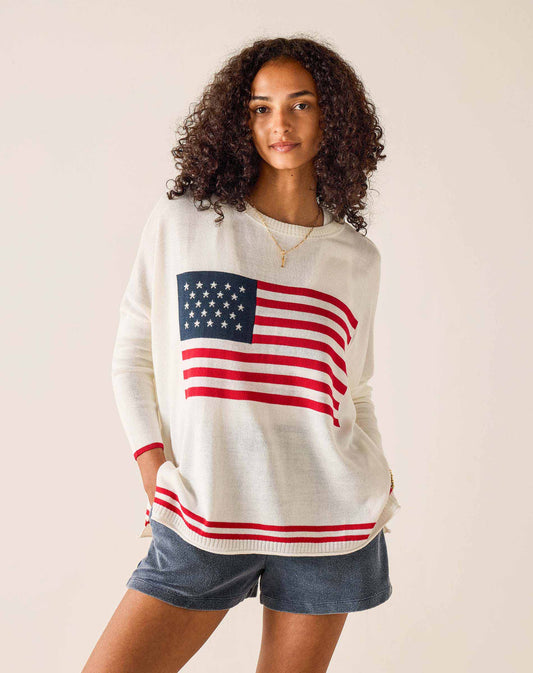 Catalina Sweater Flag Sweater, One Size