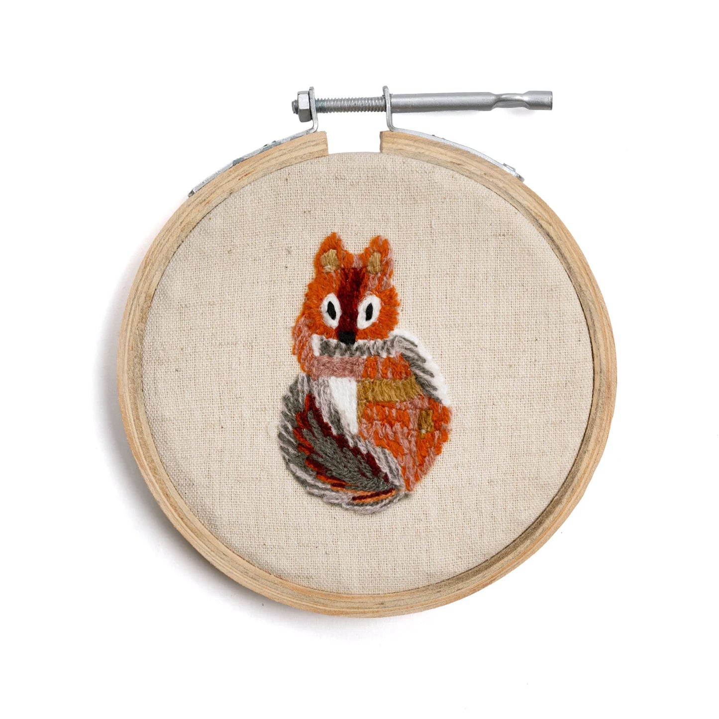 Small Animal Embroidery Hoops, 4"