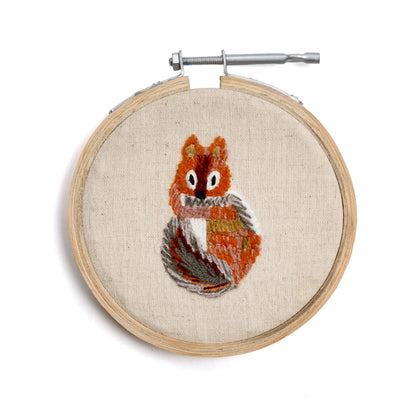 Small Animal Embroidery Hoops, 4"