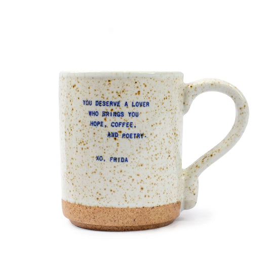 XO Mug-Frida (You Deserve A Lover)