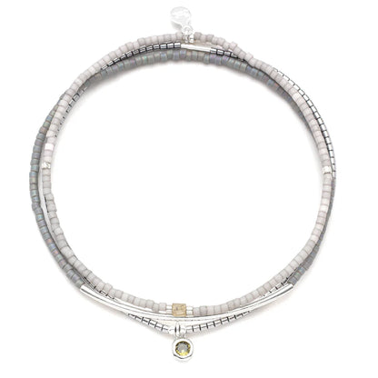 Tonal Chromacolor Miyuki Bracelet Trio