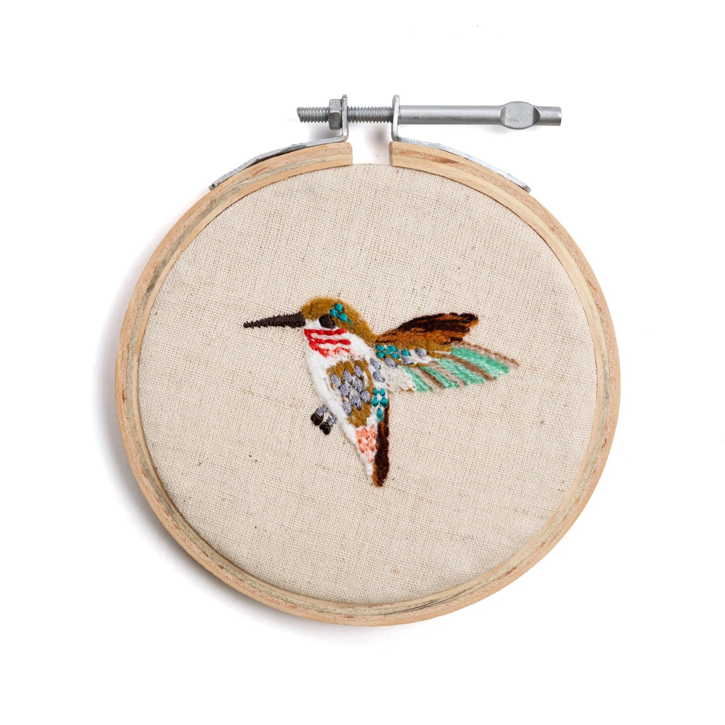 Small Animal Embroidery Hoops, 4"