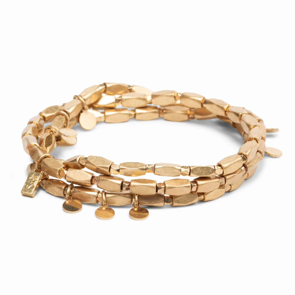 Metal Wrap Bracelet