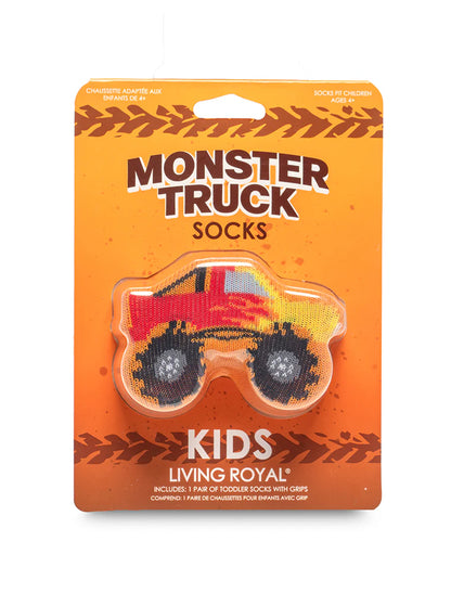 Kids Monster Truck 3D Socks