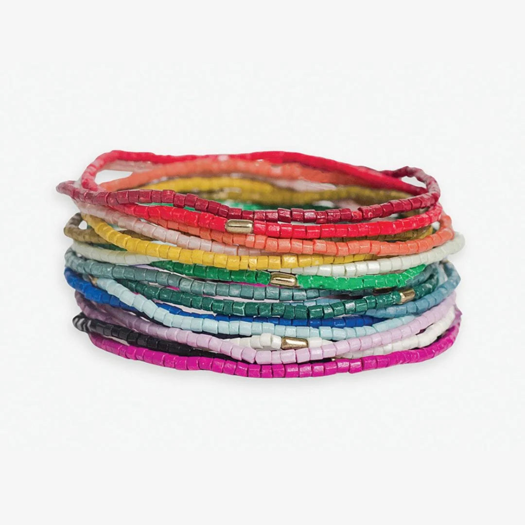 Chelsea 18 Strand Luxe Beaded Bracelet Set