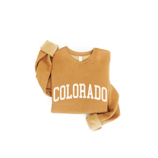 Colorado Sweatshirt, Mustard