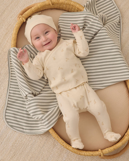 Knotted Baby Hat Natural