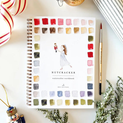 Nutcracker Watercolor Workbook