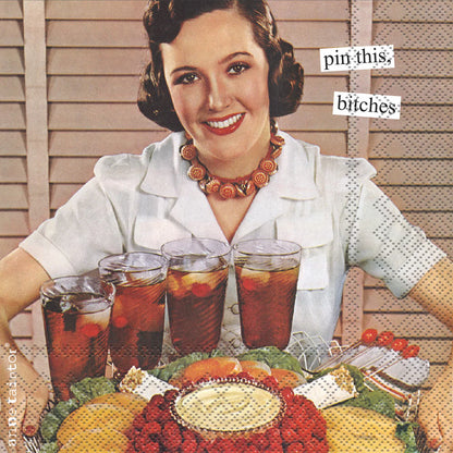 Humerous Paper Cocktail Napkins