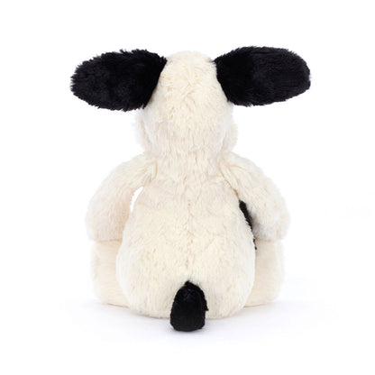 Bashful Rufferty Black & Cream Puppy, Medium