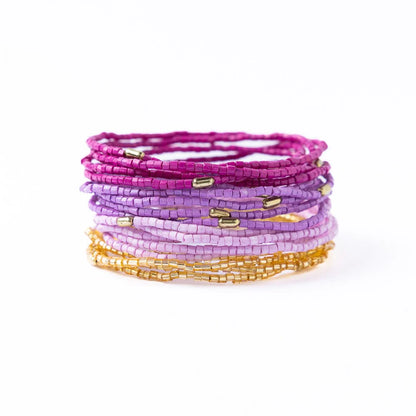 Chelsea 18 Strand Luxe Beaded Bracelet Set